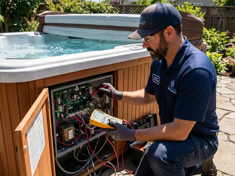 The Diagnostic Specialist inspecting a control board